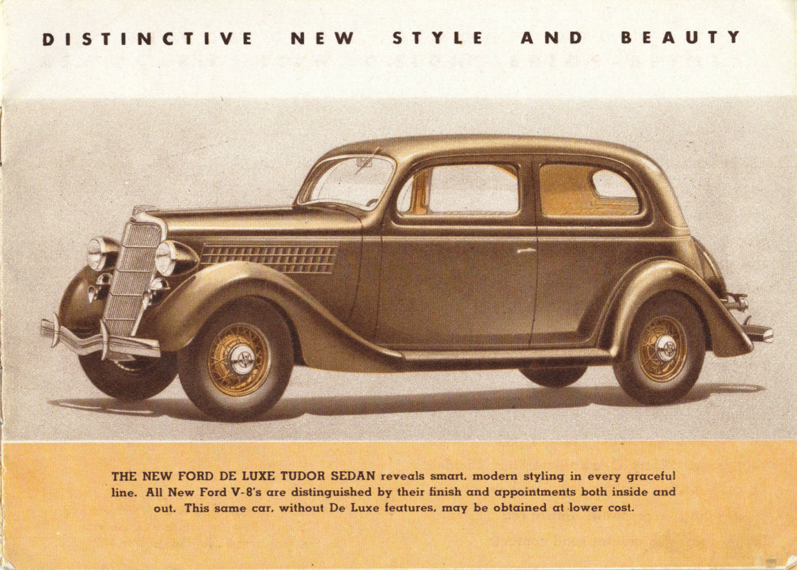 1935 Ford V-8 Booklet Page 8